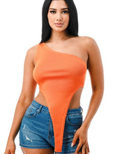 Load image into Gallery viewer, One Shoulder Crop Top (Multiple Color Options)
