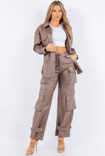 Load image into Gallery viewer, Cargo Pants Set (Multiple Color Options Available)
