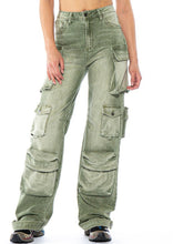 Load image into Gallery viewer, Ashton Cargo Jeans (Multiple Color Options Available)
